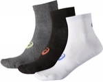 Asics 3PPK Quarter Sock (.128065-0040, 3 ) -  