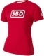SBD, Футболка SBD Apparel T-Shirt  (красный, летняя серия 2019)