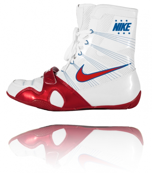 Боксерки Nike HyperKO (белый/красный 164)
