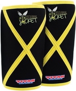 Titan Yellow Jackets Knee Sleeves -   