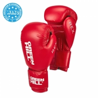 GREEN HILL, Боксерские перчатки REX WAKO Approved (красный) арт. BGR-2272w