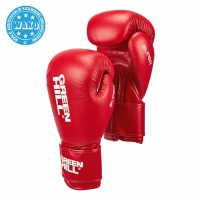GREEN HILL, Боксерские перчатки SUPER WAKO Approved (красный) арт. BGS-2271w